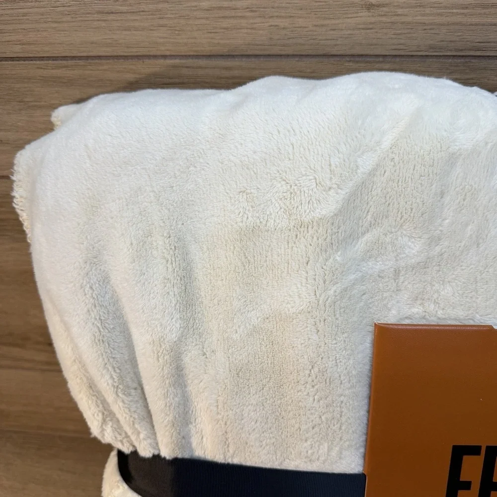 Frye Silky Soft Cream Blanket Twin 66